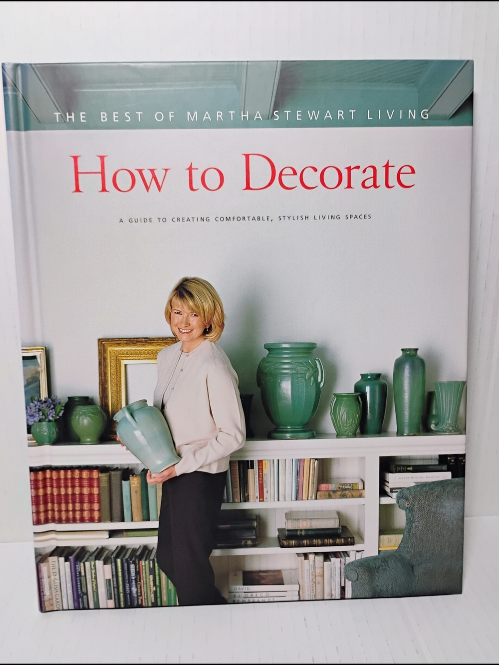Martha Stewart How to Decorate - Green and Cream Cover